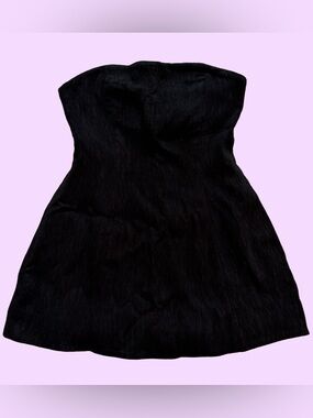 NWT MINKPINK Strapless Black Mini Dress
